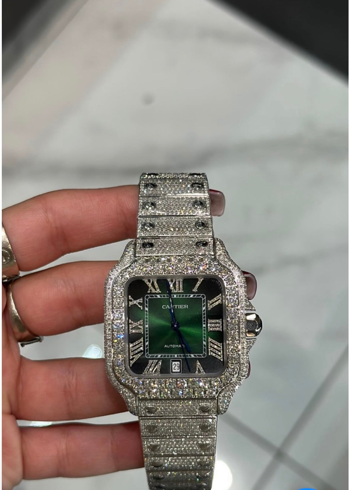 Cartier Santos VV-1 (fully loaded)